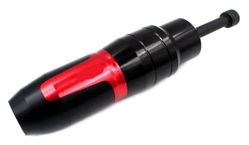 Für K&awasaki Für Ninja ZZR1400 ZX14R GTR1400 Motorradrahmen Crash Pads Auspuff Sliders Protector Motorrad sturzpads zubehör(1 Piece of Red)