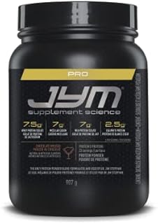 Pro JYM Protein Powder - Egg White, Milk, Whey Protein Isolates & Micellar Casein | JYM Supplement Science | Chocolate Mousse Flavor, 2 lb