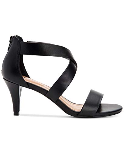 Style & Co. Womens Paysonn Criss-Cross Front Kitten Heels Black 6.5 Medium (B,M)2