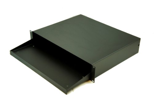Penn Elcom R1292-Kbt 2U Sliding Keyboard Tray Enclosed Black Steel Rackmount (Equipment Rack, It, Home Theatre) #TOP3
