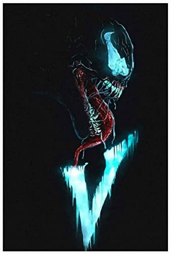 BABYDC Impresiones sobre lienzo Venom Anime Movie Poster Living Room Prints Posters Canvas Picture...
