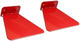 chic2click Metal Invisible Concealed Bookshelf Set of 2 (green)