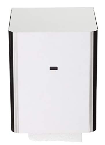 Preisvergleich Produktbild Berührungslos! Feuchttuchbox, Feuchttuchhalter mit WC-Rollenhalter, Toilettenpapierhalter, automatisch mit Sensor, Edelstahl poliert