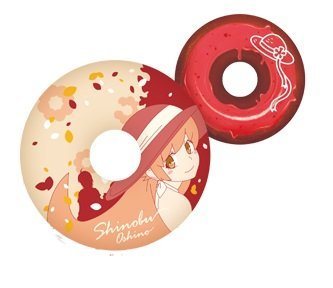 物語シリーズ　忍野忍　キャラクタークッション 物語シリーズ ダーツボード型クッション 忍野 忍ver. MONOGATARI