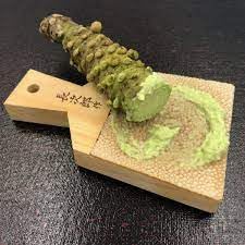 Miniatura 3 de Surtido de condimentos japoneses S & B Wasabi (wasabi crudo rallado), jengibre crudo rallado, ajo crudo rallado