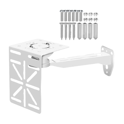 perfk Support de Caméra de Sécurité Réglable, Support de Montage de Caméra de Sécurité, Support Caméra Extérieur pour Jardin, Hôtel, Pelouse,...