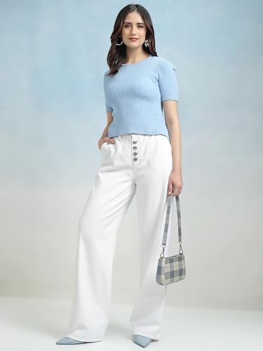 Image of Tokyo Talkies Women Straight Fit Jeans