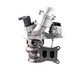 TECER Upgrade Turbocharger IS38 Compatible with EA888 Golf R/ S3 Gen 3 Bigger Size 550HP Power Turbo MK7