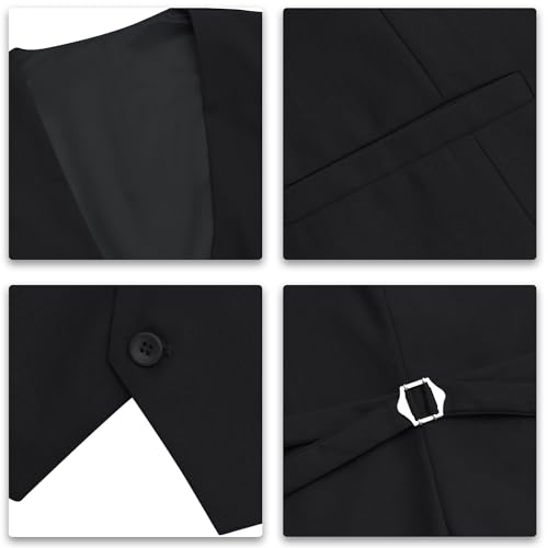 Men Suits Suits for Men Wedding Suit 3 Piece Vintage Blazer Vest Pants4