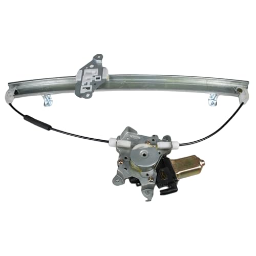 Image of TRQ Front Right Power Window Regulator & Motor Assembly Passenger Side Compatible with 2005-2021 Nissan Frontier 2005-2012 Pathfinder 2005-2015 Xterra 2009-2010 Suzuki Equator NI1351129