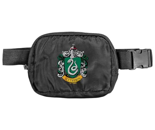Popfunk Harry Potter Slytherin Crest 1 Belt Bag Crossbody Fanny Pack for Women and Men - OS