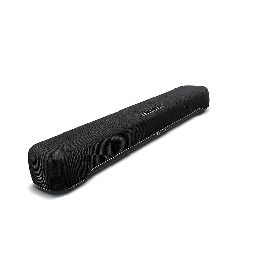 Yamaha C20A Soundbar svart - Kompakt högtalare med surroundljud och inbyggd subwoofer för djup bas - Bluetooth kompatibel för trådlös musikströmning