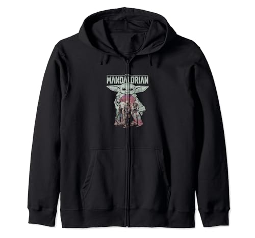 Sweat Star Wars Grogu à capuche pour les journées cocooning et école