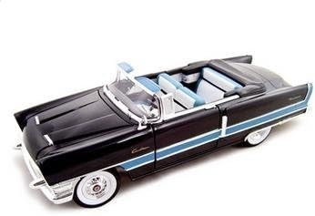1955Packard Caribbean Negro Diecast modelo de 1 18