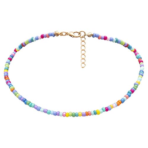 Collier de perle de graines chaîne boho ZH1YFD fini les bijoux lourds et irritants