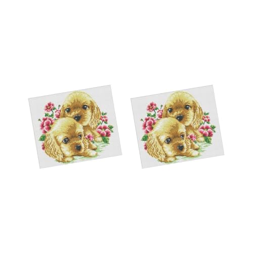 Broderie au point de croix chien Tityvirnix à offrir : le cadeau idéal pour amateurs de DIY