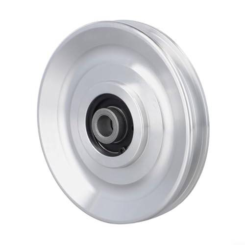 Poulie exercice 152 mm aluminium haute résistance et roulement 6202RS