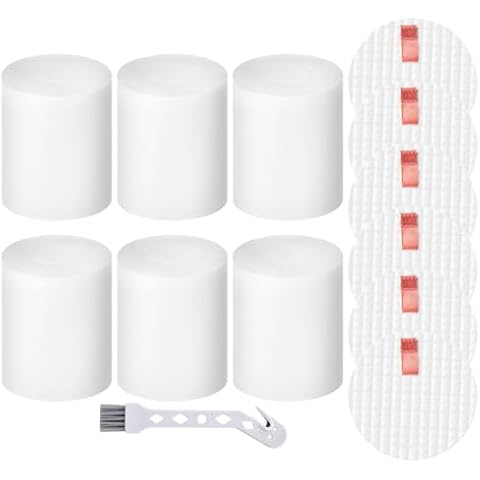 Artraise Filter Replacement for Shark IQ Robot Vacuum R101AE RV1001AE AV912S AV1010AE RV1000 AV970 AV993 AV1002AE Self-Empty Base, Compare to Part # 106KY1000AE (6 Pack) Cover