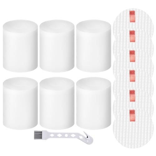 Artraise Filtro de repuesto compatible con Shark IQ Robot Aspirador R101AE RV1001AE UR1005AE Base autovaciada, comparar con la pieza # 106KY1000AE (paquete de 6)