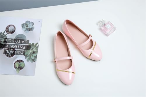 Women's Classic Pointed Closed Toe Low Block Heeled Shoes Classic Work Office Church Formal Occasion Concise Comfortable Adjustable Buckle Strap Pumps Dress Business Party Daily Wear Heels3