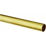 K&S Metal Round Tube 3/8' D X 12' L Brass Carded