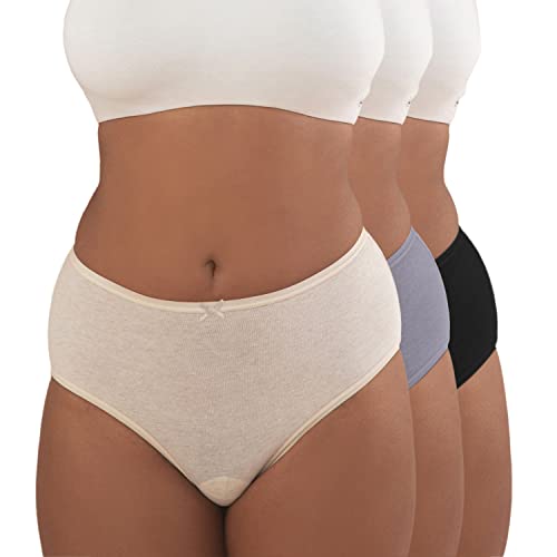 Image of NYKD NYP033 Breathable Cotton Hipster Panty Set for Women | Mid Rise, Medium Coverage with N Fresh Anti Bacterial & Anti Odour Finish | Super Soft Elastic for All Day Comfort