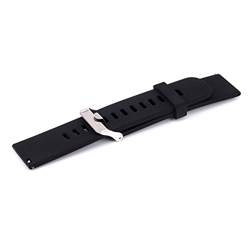 Yeworth Silicone Watchband Wristband For Samsung Galaxy Gear 2 R380, Neo R381, Live R382, Lg G Watch W100/W110/W150, Asus Zenwatch And Pabble Time Ticwatch Smart Watch Strap #TOP5