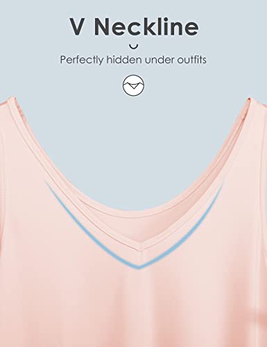 Womens Full Slip for Under Dress Tank Top Dress Slip Sleeveless Wide Straps3