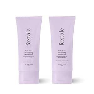 Foxtale Nourishing Face Moisturizer - (Pack of 2) with Niacinamide for ...