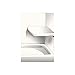 Transolid RSS2412-01 12" x 24" Solid Surface Wall-Mount Rectangular Shower Seat in White
