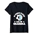 My Favorites Soccer Volleyball Players Call Me Grandma V-Neck T-Shirt