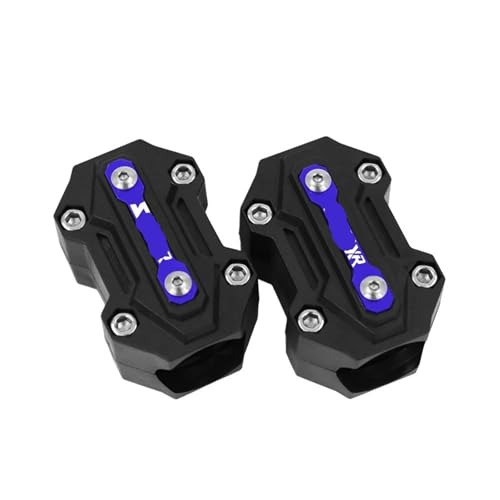 Protecteurs de barre de protection de moteur de moto premium pour BMW S1000XR bleu