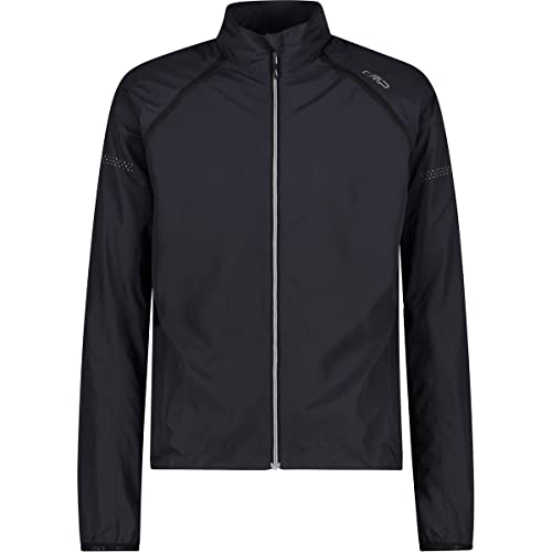 CMP M Jacket Detachable Sleeves Ii Schwarz - Leichte winddichte Herren Jacke, Größe 54 - Farbe Anthracite
