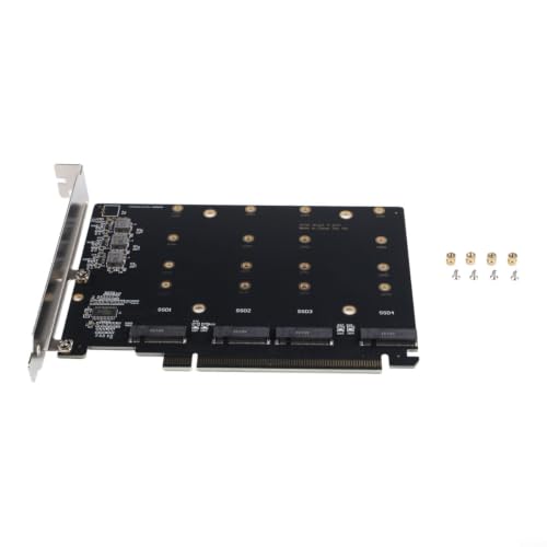 Tarjeta adaptadora NVMe M.2 SSD para solucionar la falta de espacio y velocidad en PCIe 4.0 x16