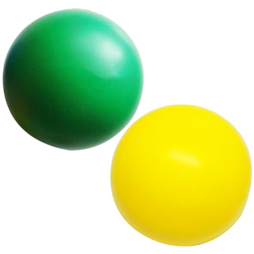 TOGEVAL 2pcs Piano Finger Trainer Balls Relief Grip Strengthener for Musicians High Elastic Sponge Material for Comfortable Use Correct Piano Hand Gesture Trainer Random Color