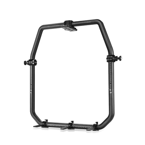 PROAIM CF Carbon Fiber Star Ring for Handheld Camera Gimbal Stabilizers & Body Support Rigs. Payload up to 20kg / 44lb. (P-STRG-CF)