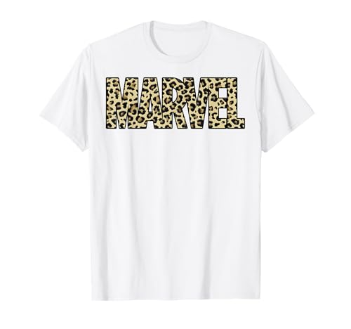 T-shirt Marvel Cheetah Print Logo le cadeau d anniversaire parfait pour fan