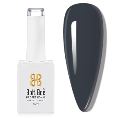 Image of Bolt Bee Whale Color Gel Nail Polish Soak Off UV Gel DIY at Home Manicure Salon Nail Art (160, 15ml)