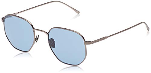 Lacoste L206s, Metal Lunettes de Soleil Matte Dark Ruthenium Mixte, Multicolore, Taille Unique