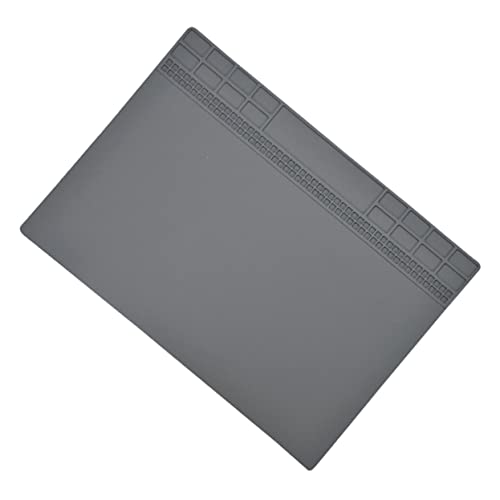 Mipcase Anti-static Mat for Electronic Repair Silicone Soldering Mat Grounding Desk Pad Bendable Heat Resistant Work Station