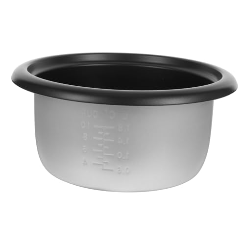 Ciieeo Olla Interior para Arrocera Eléctrica Antiadherente Medidor Resistente y Multifuncional para Cocinar Arroz Sopa y Pastel Hogar y Hotel