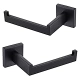 LANC Portarrollos de papel higiénico negro,