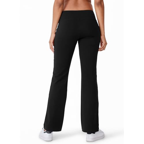 Jockey Women's Activewear Cotton Stretch Slim Bootleg Pant - Image 3