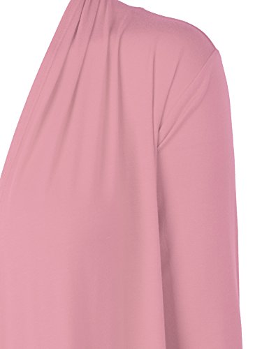 Image of Made By Johnny Women's Open Front Cardigan Lightweight Soft Drape Long Sleeve Cardigan for Work Travel Casual