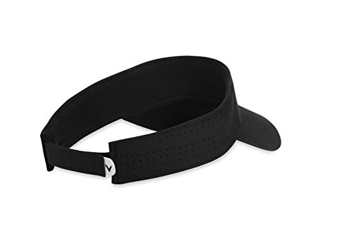 Callaway Golf Women's Opti Vent Visor, Black, Adjustable #TOP2