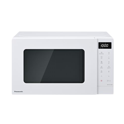 Panasonic NN-GT21QWEPG 20L Grill-Mikrowelle mit Drehteller und Gitterrost, 800 W, 1000 W Grill,...