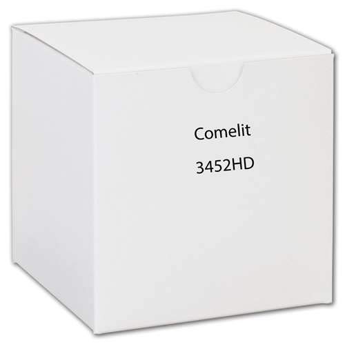 Comelit 3452HD - Pulsador de acero inoxidable AISI 316 para empotrar con montaje a ras de pared, 342 mm x 182 mm x 4 mm