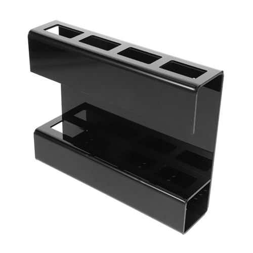 BEBEMOKO Wall Mounted Cutlery Holder with Drainage System Magnetic Kitchen Storage for Straws and Chopsticks Versatile Organizer for Cabinet Door Utensil Rack