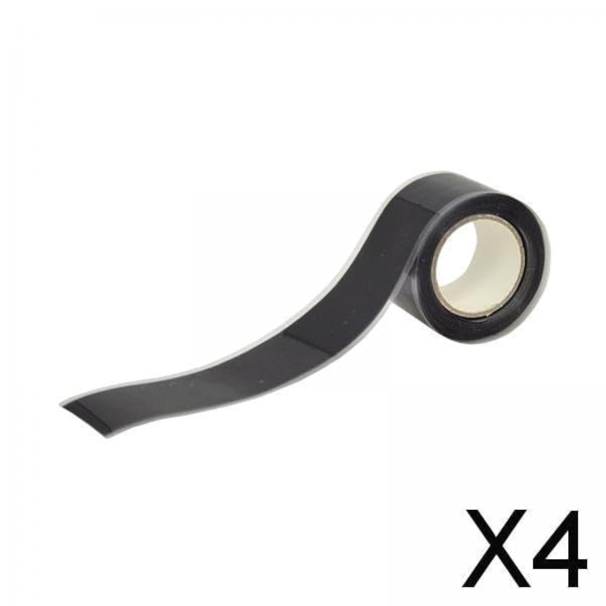 Waterproof Silicone Grip Tape for Outdoor Operations, Black