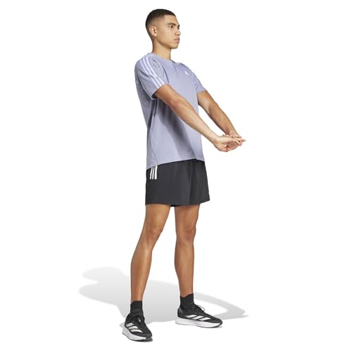 T-Shirt Adidas Own The Run 3-Stripes - 4